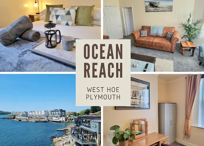 Plymouth Hoe Central * Free Parking * Ocean Reach